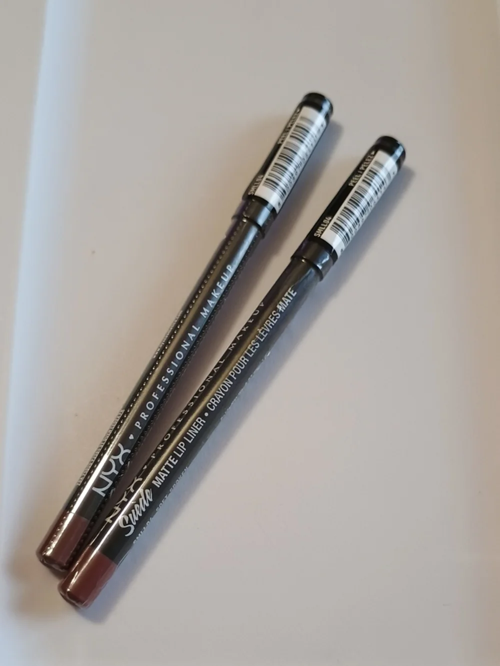 2 x NYX Nyx Suede Matte Lip Liner, Soft Spoken